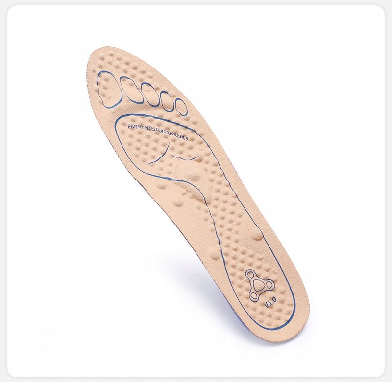 Wkładki zdrowotne do MASAŻU STÓP REFLEKSOLOGIA podeszwy profilowane R46 - obrazek 6