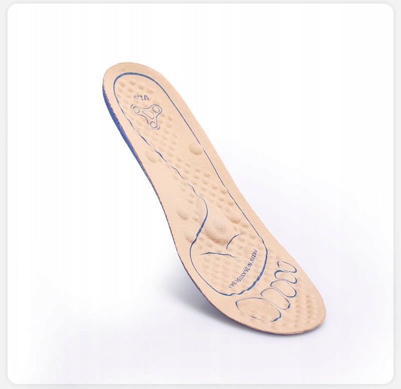 Wkładki zdrowotne do MASAŻU STÓP REFLEKSOLOGIA podeszwy profilowane R46 - obrazek 5