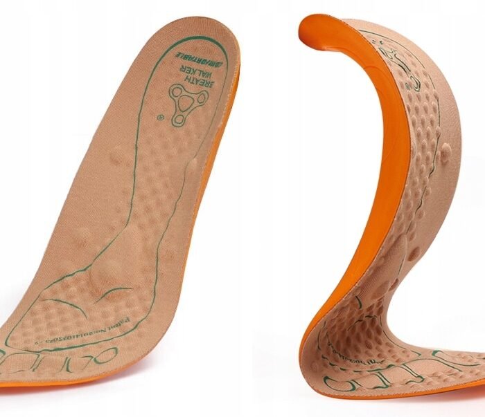 Wkładki do butów MASAŻ STÓP REFLEKSOLOGIA miękkie elastyczne wygodne R46