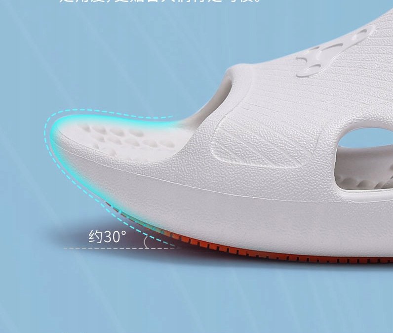 Klapki męskie MASUJĄCE zdrowotne REFLEKSOLOGIA antypoślizgowe GRANAT 44-45 - obrazek 13