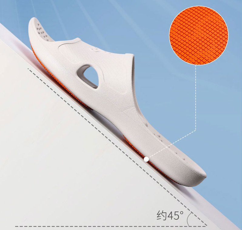 Klapki męskie MASUJĄCE zdrowotne REFLEKSOLOGIA antypoślizgowe GRANAT 44-45 - obrazek 16