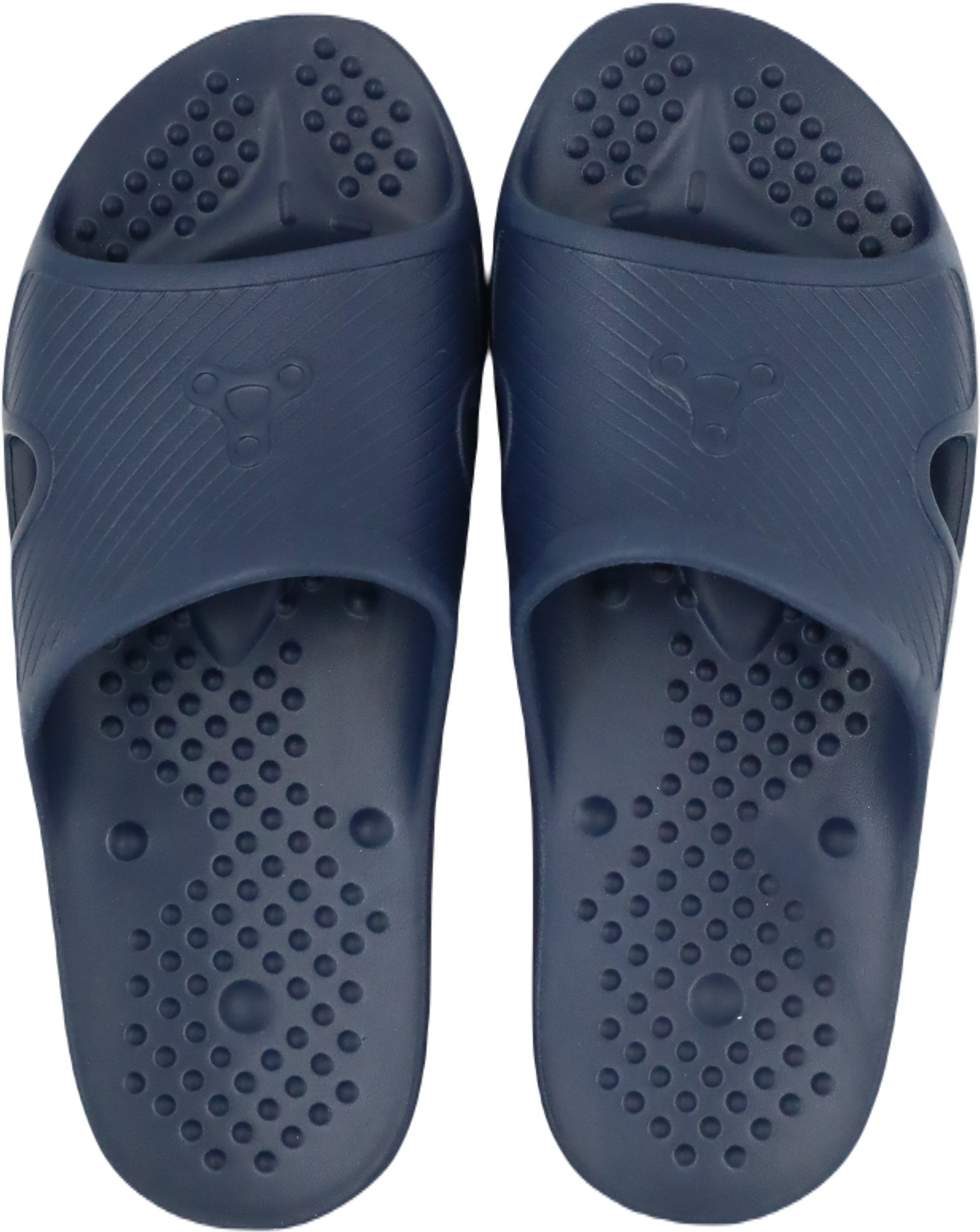 Klapki męskie MASUJĄCE zdrowotne REFLEKSOLOGIA antypoślizgowe GRANAT 44-45 - obrazek 7