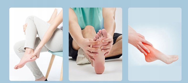 Klapki męskie MASUJĄCE zdrowotne REFLEKSOLOGIA antypoślizgowe GRANAT 36-37 - obrazek 9