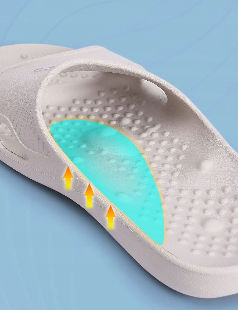 Klapki męskie MASUJĄCE zdrowotne REFLEKSOLOGIA antypoślizgowe GRANAT 36-37 - obrazek 15