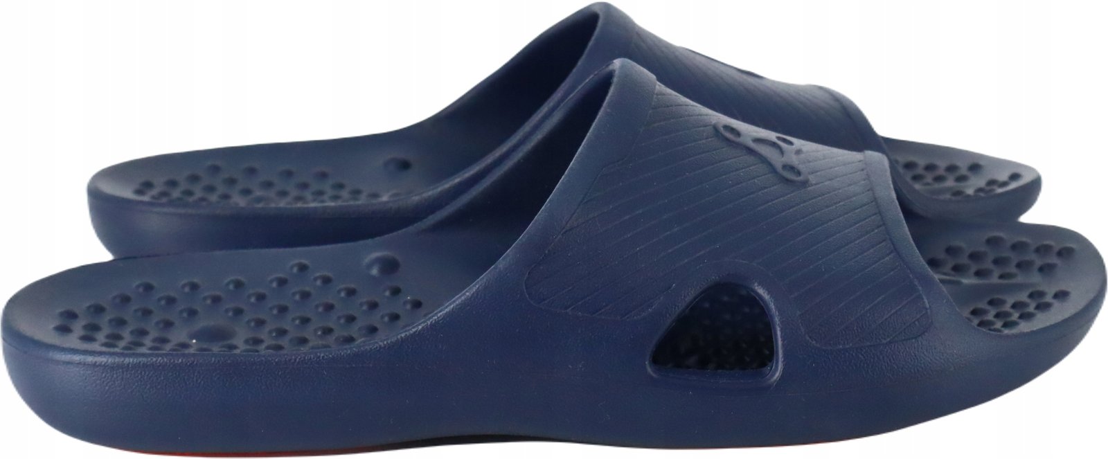 Klapki męskie MASUJĄCE zdrowotne REFLEKSOLOGIA antypoślizgowe GRANAT 36-37 - obrazek 6