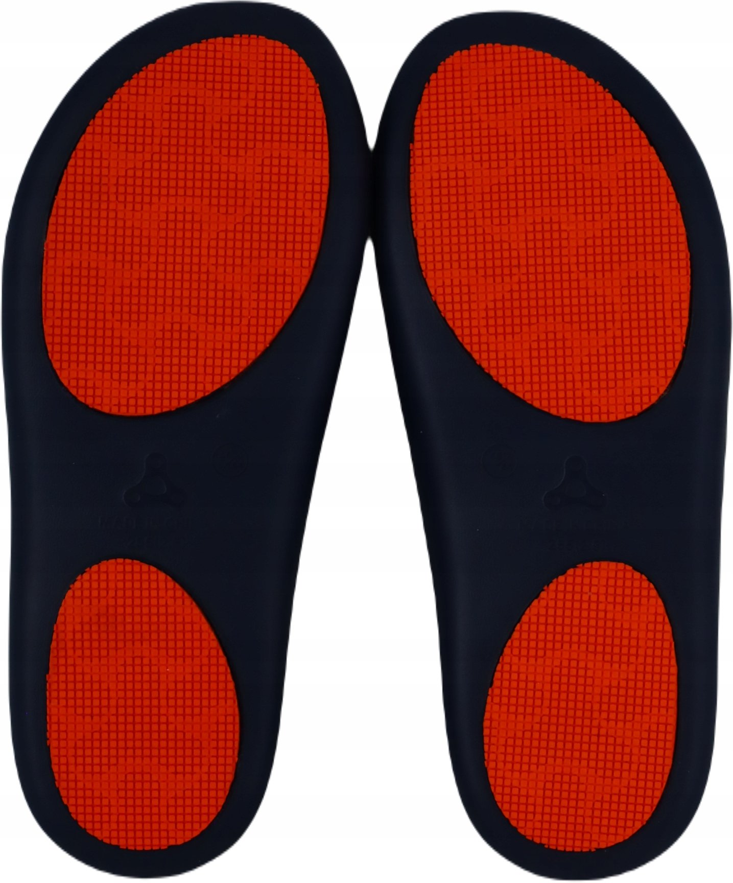 Klapki męskie MASUJĄCE zdrowotne REFLEKSOLOGIA antypoślizgowe GRANAT 44-45 - obrazek 8