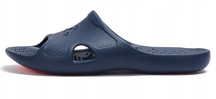 Klapki męskie MASUJĄCE zdrowotne REFLEKSOLOGIA antypoślizgowe GRANAT 44-45 - obrazek 5