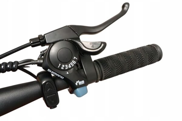 Rower Elektryczny Damski Męski ZAWSZE MLODZIE 250W 10.4Ah Koła 29" Czerwony - obrazek 6